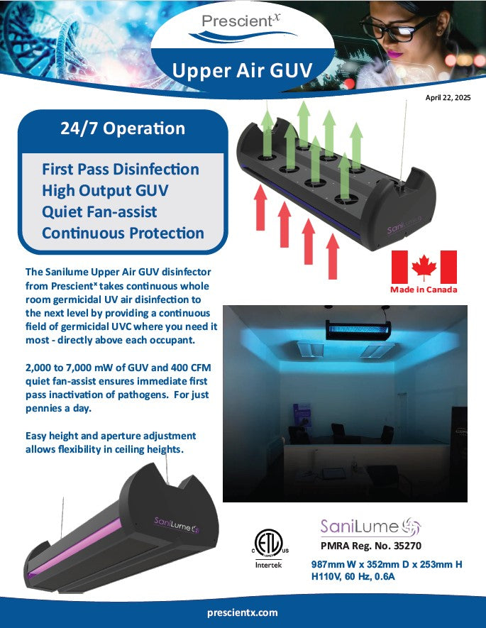 Sanilume Upper Air GUV