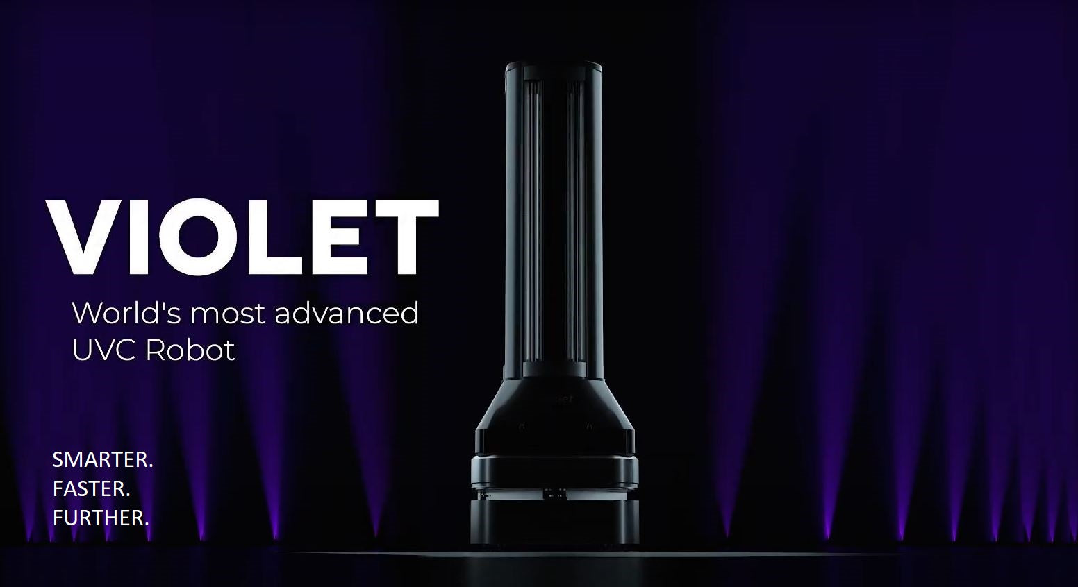 Load video: We&#39;re pleased to announce the release of Violet, the world’s most advanced, fully autonomous smart robot in this virtual launch event.